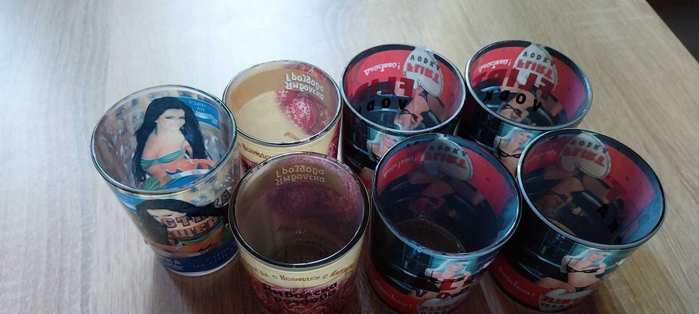 Сервизи стъкло за безалкохолно и аперитив