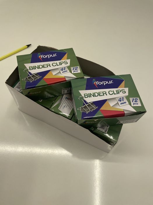 Зажим для бумаги Binder Clips 41 12 шт