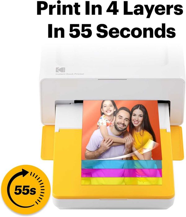 Фотопринтер KODAK Dock Plus 4x6 за телефон