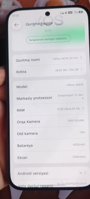 Infinix Note 60 pro