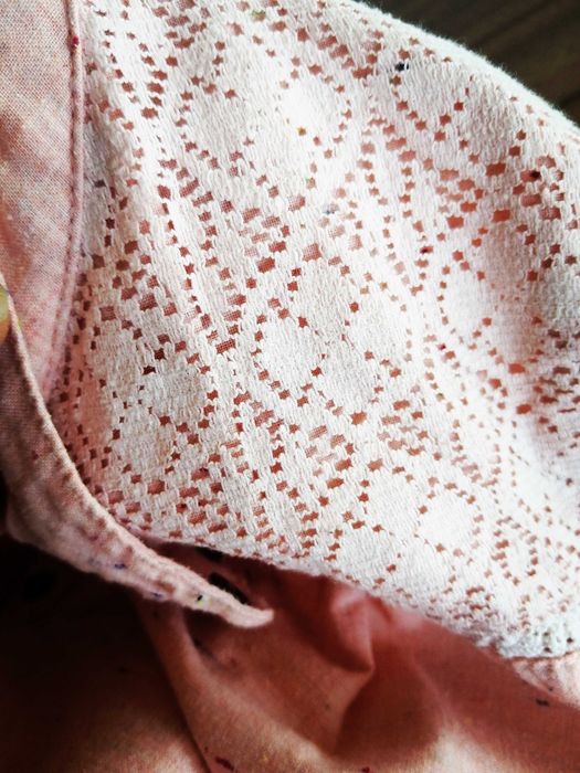 Bluza Ruff Hewn camasa bumbac Made in India dantela material calitativ