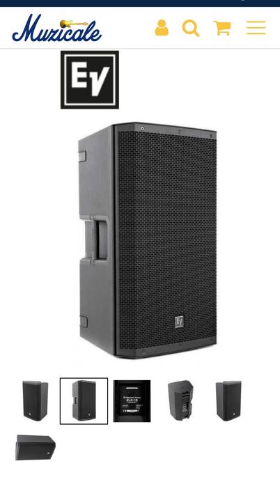 Boxe Electrovoice ZLX15 - pasive, noi