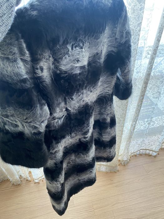 Шуба из козьей шерсти