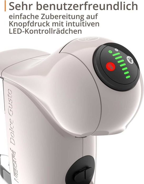 Кафемашина с капсули KRUPS NESCAFE Dolce Gusto Genio S, KP243AF0, бежава