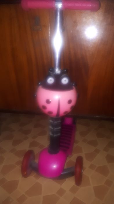 Самокат для девочки 3 в 1