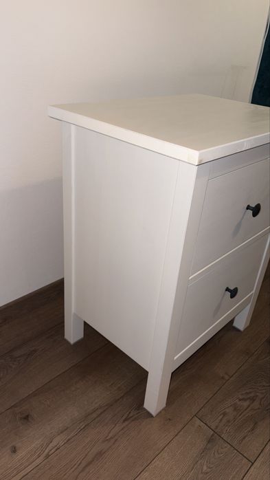 Noptiera albă IKEA Hemnes