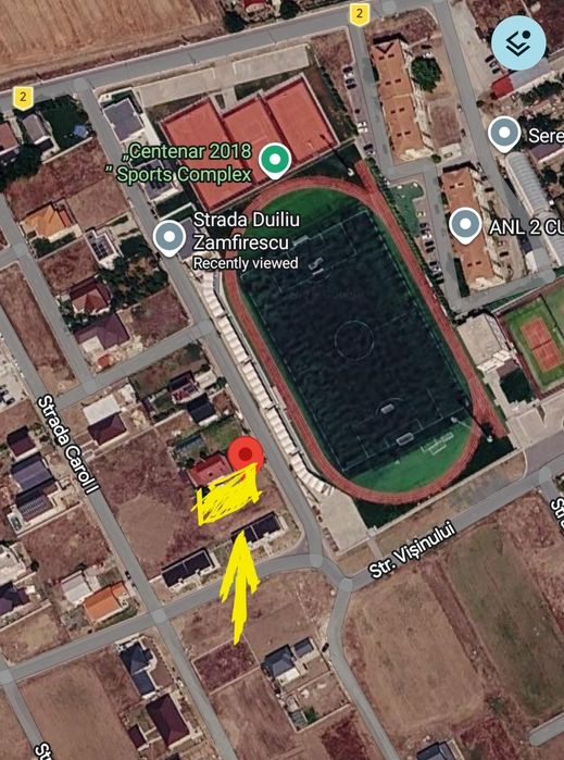 Cumpana Teren 490 mp - Zona Parcul Verde