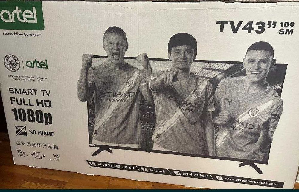 ARTEL TV SMART 43 yengi holatda