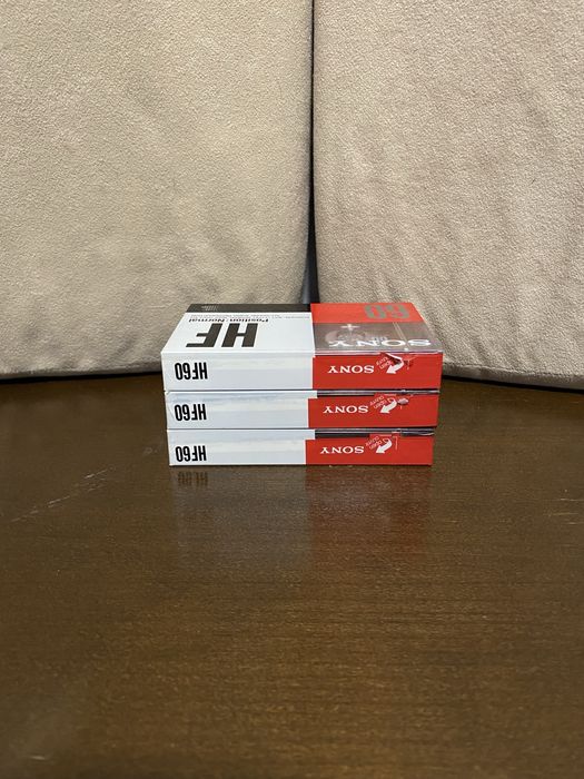 3 Casete Sony Sigilate