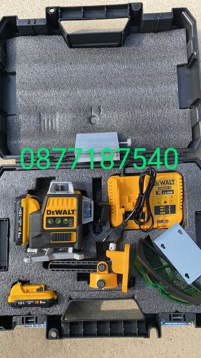 Лазерен нивелир 16 линии 4D DeWalt