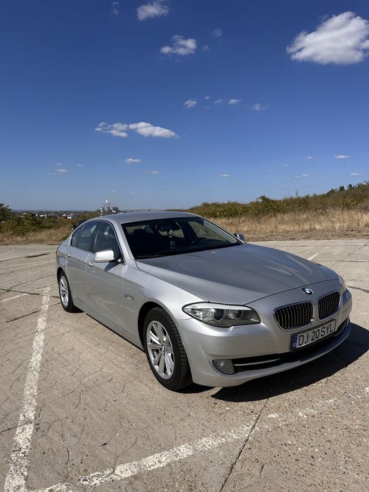 Vând BMW 520d F10, 184 CP, Cutie automata, Silver
