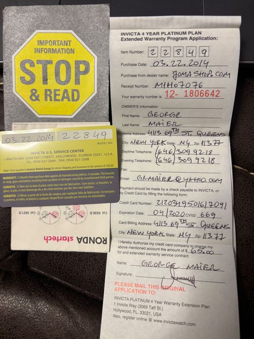 Ceas Invicta Automatic NEW