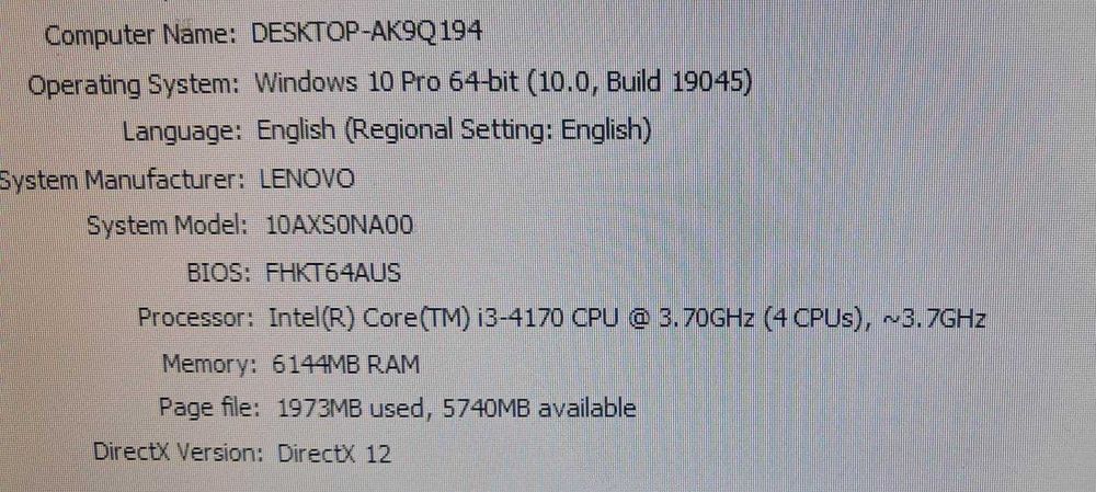 Mini PC Lenovo ThinkCentre M73 i3 gen 4