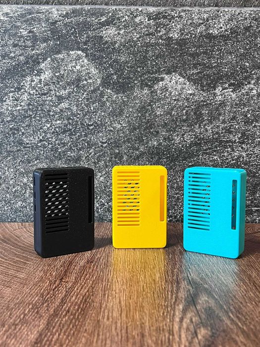 Кутия за raspberry pi 5 - 3бр. различни цветове комплект