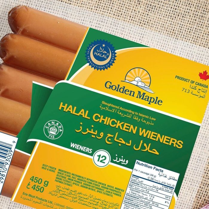 Канадские сосиски Golden Maple