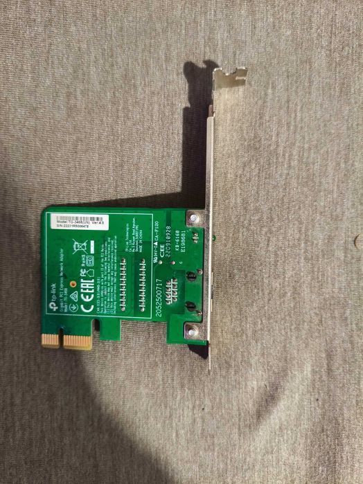 Placă de Rețea Gigabit TP-Link - PCIe, 1000 Mbps