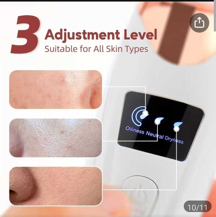 Vacuum pentru punctele negre / Set curatare faciala