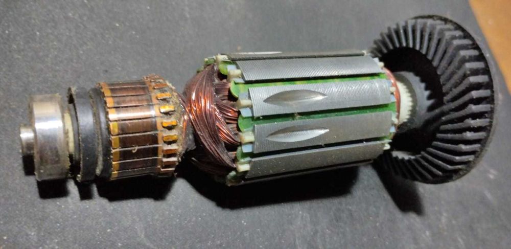 Якорь и статор для перфоратора