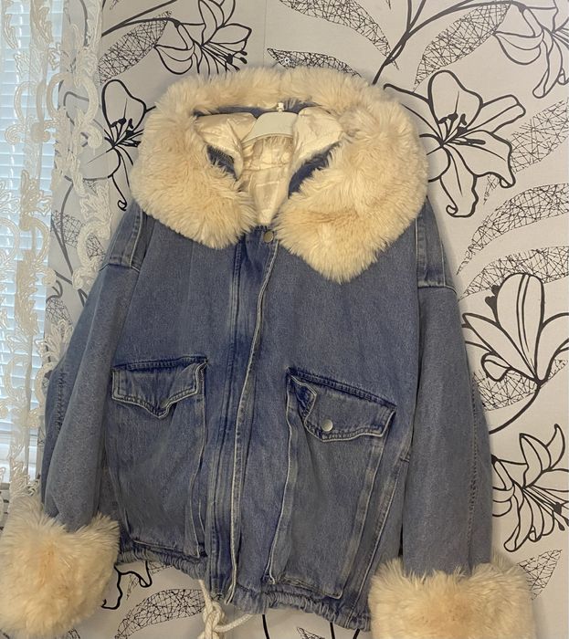 Дънково яке с пух