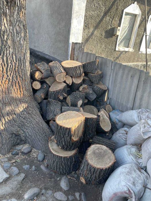 дрова дубовые сухие