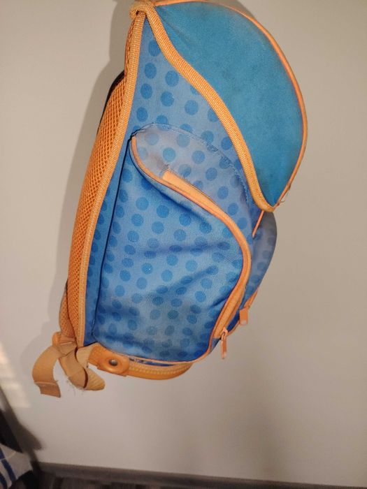 Школьный рюкзак Портфель с твёрдым дном и отражателями пыльный надо