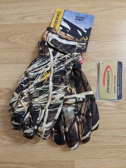 Mănuși BROWNING Camo DIRTY BIRD Max.4 Mărime L