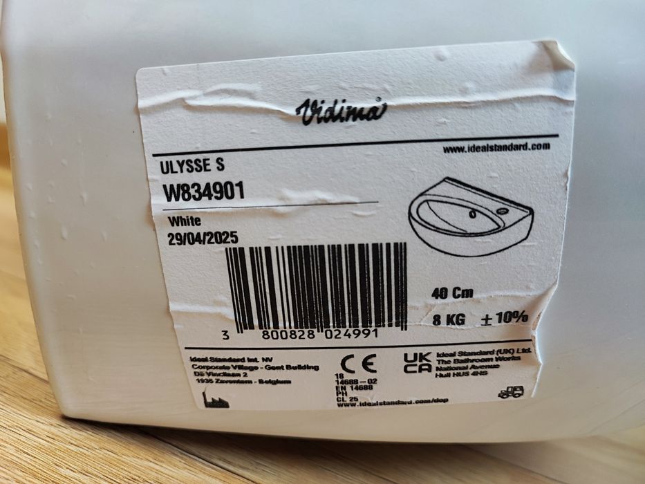 Малка Мивка за баня и ръце 40cm Ulysse S Vidima