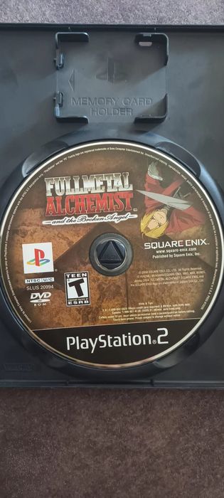 Joc foarte rar PS2 dvd "Fullmetal alchemist and the broken angel" (în engleză)