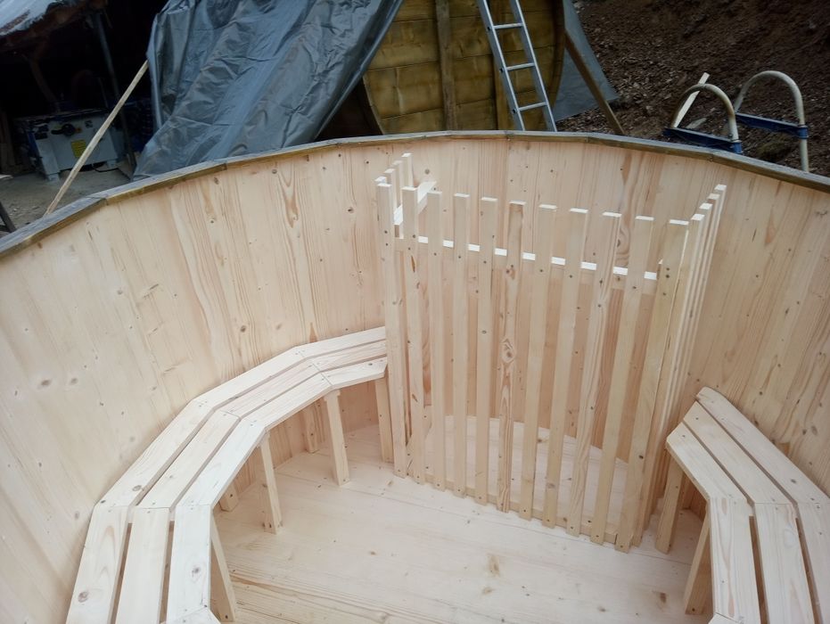 Ciubăr cu sobă de inox