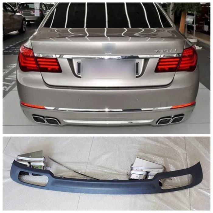 Difuzor Bara spate BMW Seria 7 F01 2008+ Design 760i