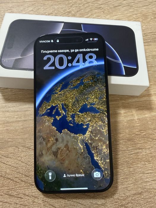 IPhone 16 pro black titanum 128 GB