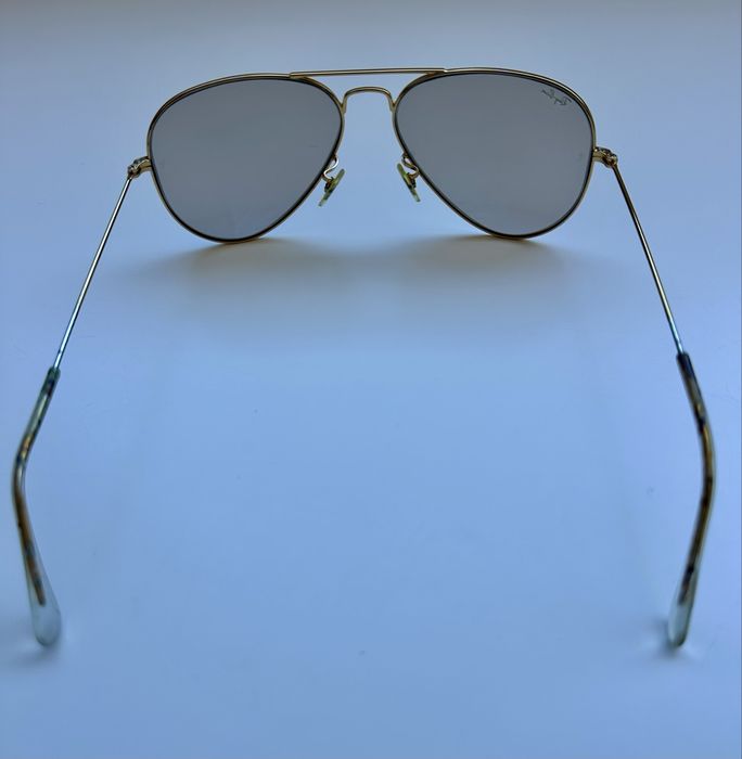 Винтидж авиатор очила 58 мм с оригинални Ray Ban B&L фотохромни лещи