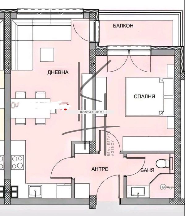 Продава се Двустаен апартамент в Варна, Кайсиева градина - 64 кв.м за 678 €/кв.м - Снимка #1