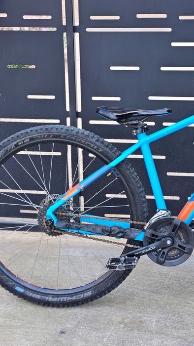 Cube Aim 2021 transformat în dirtjumper