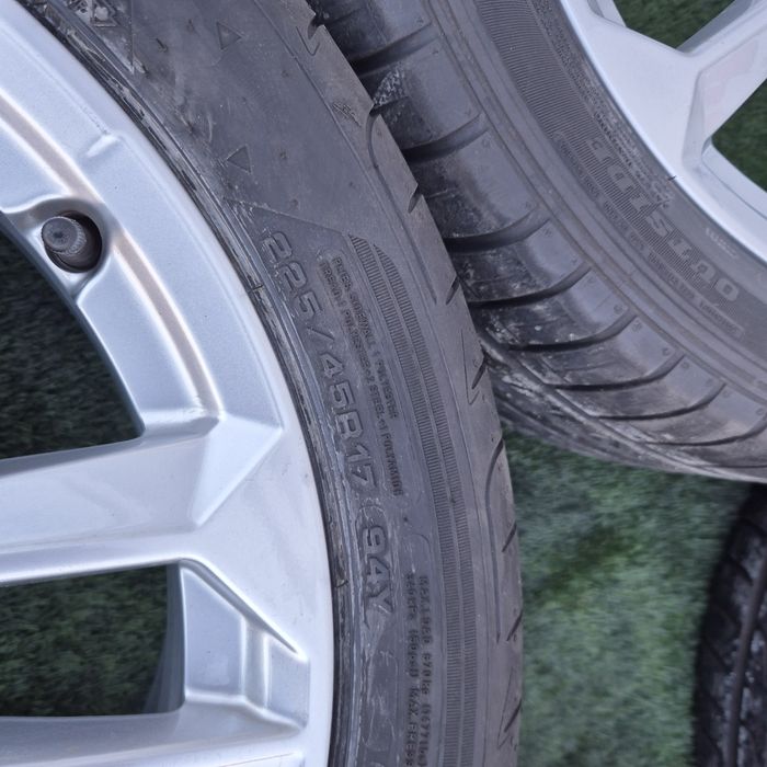 Jante R 17 5x112 Skoda, Audi cu 225 45 17