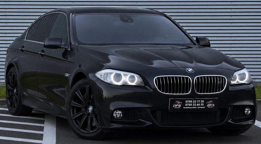Vand BMW Seria 5 F10 2.0D night vision Head up display automata Pachet M inmatriculata RO 2 butoane TVA inclus deductibil rate leasin creditare urgent