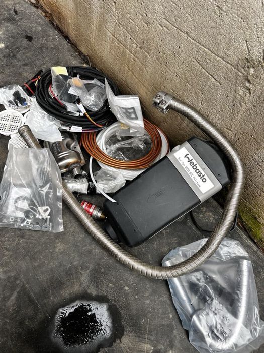 Webasto alimentare motorina pe aer cald