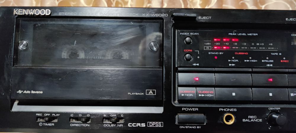 Deck Kenwood auto reverse