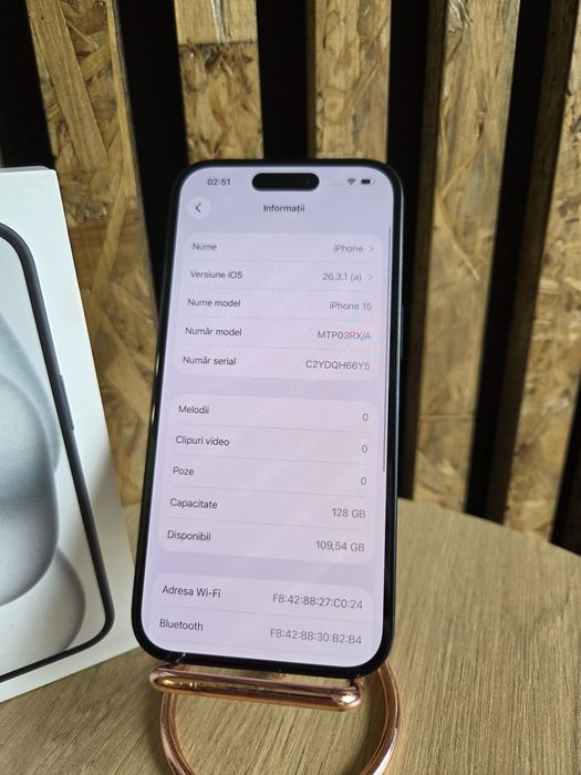 IPhone 15 5G 128GB Impecabil