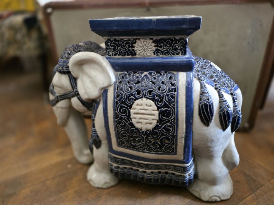Керамичен  слон -голям