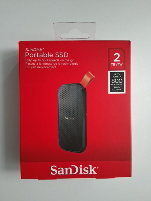 Nou, sigilat Ssd portabil 2TB Sandisk Portable 2Tb usb 3.2