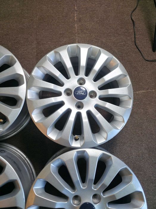 4 Jante Aliaj 4x98 15'' - OEM Fiat 500 / Ford KA - 6J ET 40 !
