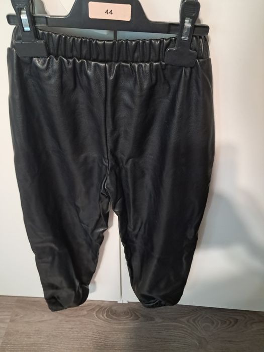Pantaloni imitatie piele , 128 cm
