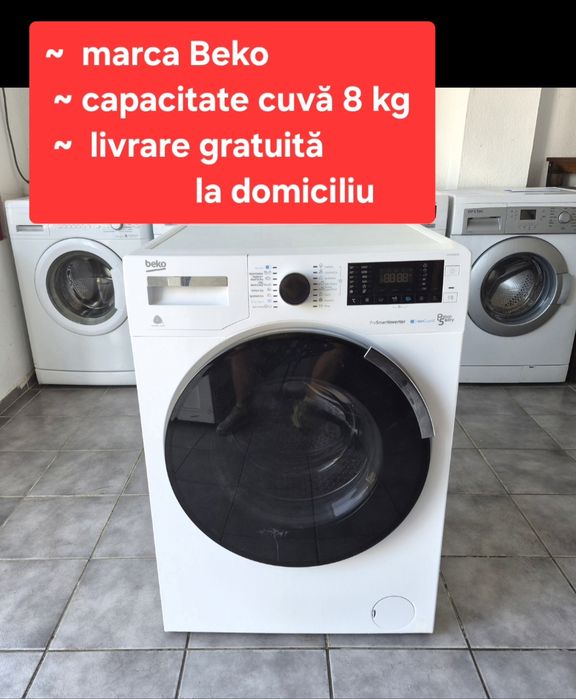 Masina de spalat rufe Beko 8 kg.