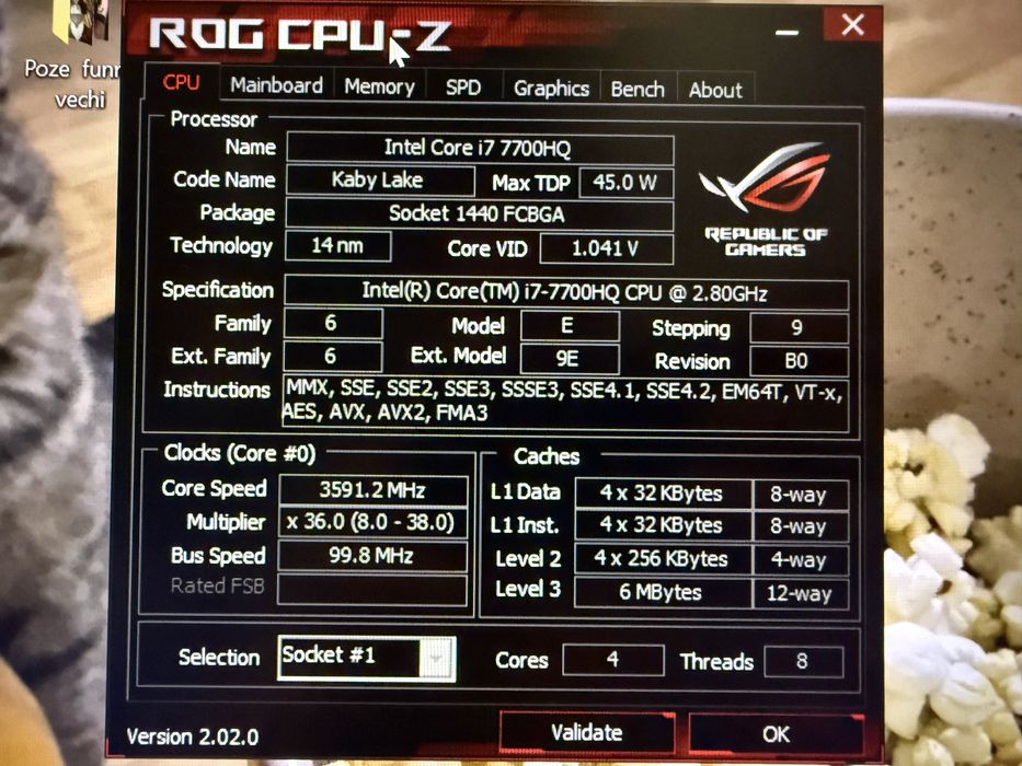 Laptop Asus Rog Strix GL703 VM