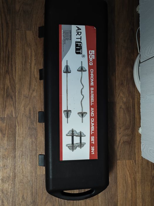 Гантели штанги набор кейс