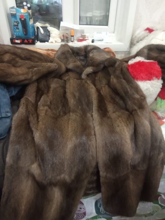 Шуба из настоящий норки качественная из Германий