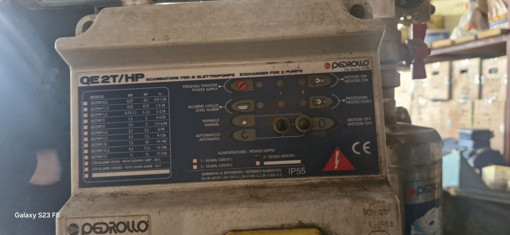 Насос PEDROLLO 2.5HP 1.8 kw