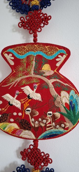 Decorațiune perete brodat din China