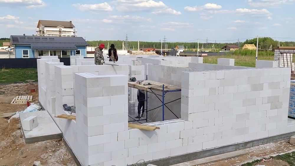 Строим Дома Под ключ Фундамент Кладка Крыша